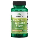 Swanson Fibre prébiotique + probiotique - Supplément naturel favorisant le système digestif et le soutien immunitaire de la santé - Aides Régulière et santé de l'IG - (60 capsules, 500 millions d'UFC chacune)
