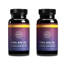 2 Pack, Primal Fuel Brain Booster pour Focus, Énergie, Clarté, Mémoire Santé du cerveau 30 Capsules Nootropics Supplément de soutien au cerveau pour les hommes et les femmes