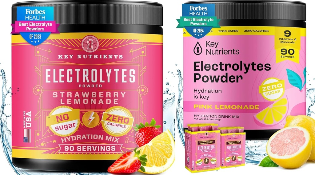 KEY NUTRIËNTEN Electrolyten & Multivitamine Hydration Powder Bundle 
