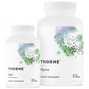 THORNE - Detox Duo - Lever, nieren, & Immuunondersteuningsbundel - NAC & Glycine - 30 tot 125 porties