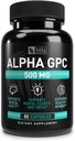 Alpha GPC 500mg Capsules 80 Count 