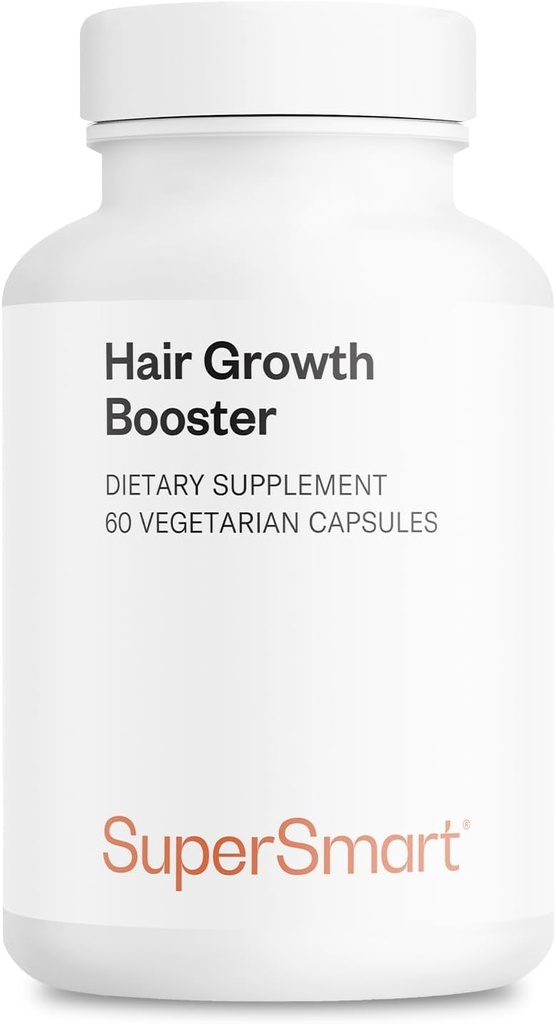 Supersmart - Hair Growth Booster 160mg per dag (Lustriva Supplement) - Biotin 40x Meer Oplosbaar 