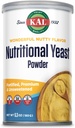 KAL poudre de levure alimentaire, fortifiée avec B6, B12, acide folique et autres vitamines B, Premium et non sucré, grande saveur de noix, végétalien, sans gluten, non-OGM, garantie de 60 jours, 20 portions, 6.3oz