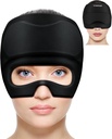 Migraine Relief Cap, Opvouwbare oog zichtbaar Hoofdpijn Relief Cap, Migraine Relief Hot en Cold Hangover Cap Ice Gel Cap 360° Fit, Migraine Ice Mask, Hoofdpijn Migraine Hoed Beste Home Gezondheid Cadeau