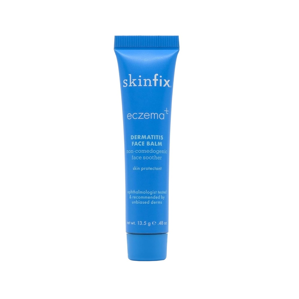 Skinfix Eczema+ Dermatitis Gezichtsbalsem: Target Facial Dermatitis, Eczema & Dry Skin Patches, Concentrated Balm that Leaves Irritated Skin Soothed & Protected, 0,48 Fl Oz