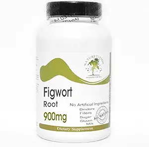 Figwort Root 900mg ~ 180 Capsules - Pas d'additifs ~ Suppléments à la nature