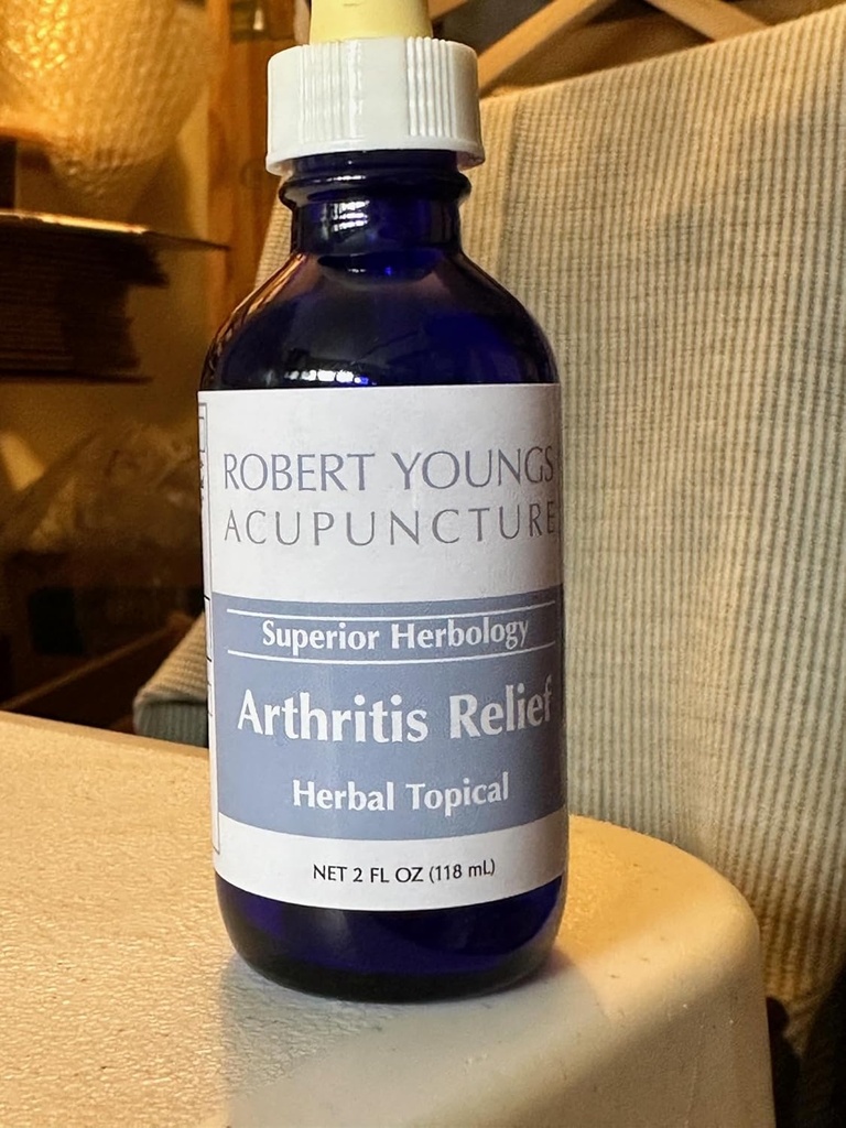 Arthritis Relief — Best Herbal Liniment for Arthritics in Knee, Elbow, Wrist, Joints | Natural Dit Da Jow Helps Calm Symptoms Quickly and Provide Relief | Mellow Treatment for Adult Men Women Teen