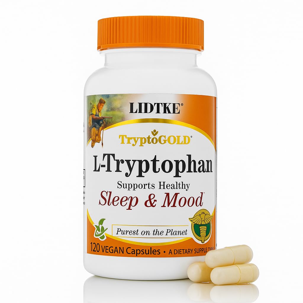 Lidtke Technologies Capsules L-Tryptophane, 120 Compte