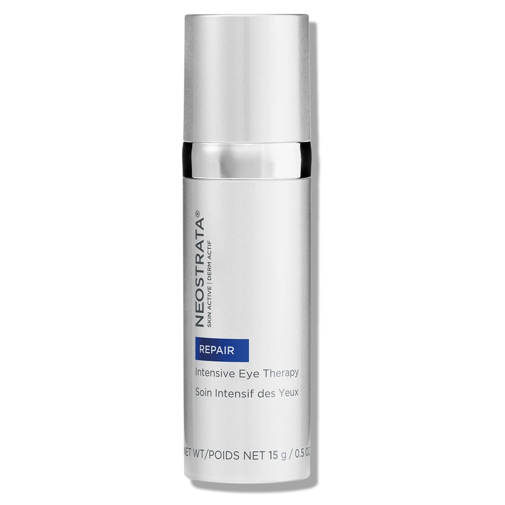 NEOSTRATA SKIN ACTIVE Intensive Eye Therapie, Anti Aging Under Eye Ceam, Treats Dark Circles, Puffiness, Fine Lines and Rimpels with Hyaluronic Acid, Peptiden and Bakuchiol, 0,5 oz