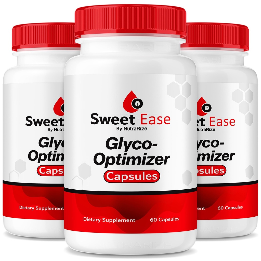 NutraRize (verpakking van 3 Sweet Ease Glyco Optimizer Capsules, Glyco Support, Natural Blood Support Pillen, Reliever Glycogen Pressure Review (180 Capsules)
