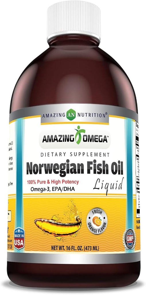 Verbazingwekkende Omega Noorse Visolie 16 Oz Supplement 