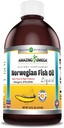 Verbazingwekkende Omega Noorse Visolie 16 Oz Supplement 