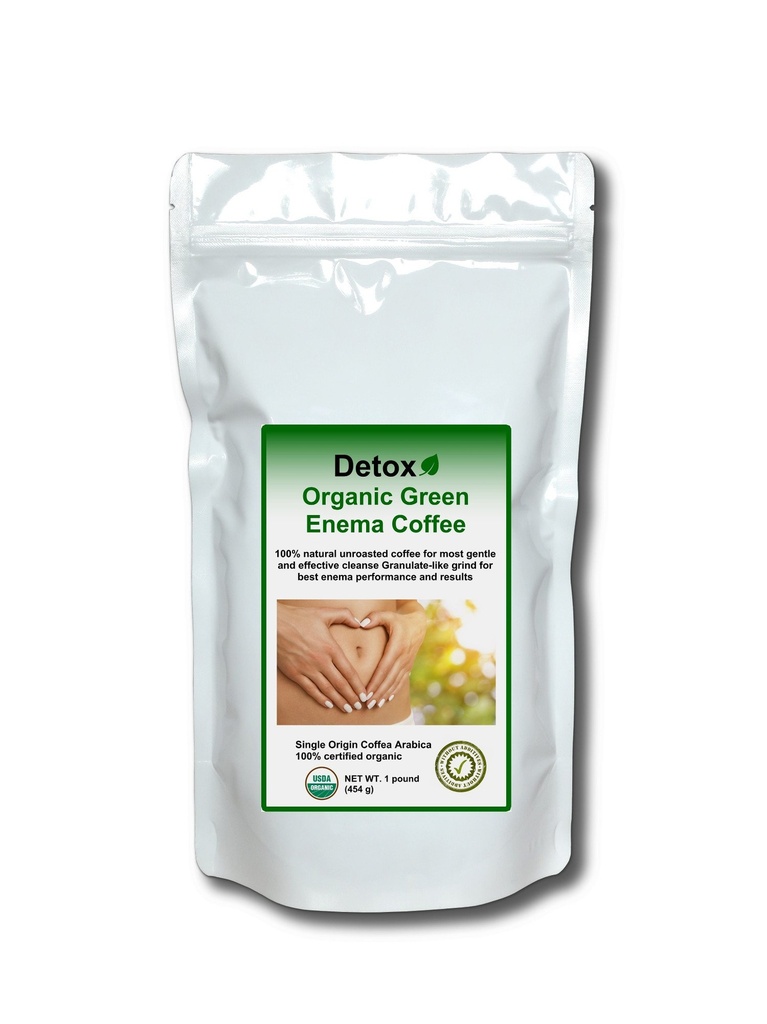 Detox Bio Green Laema Coffee (1 Pound) - Gers. Formule originale pour la désintoxication et le nettoyage - GMP certifié, testé en laboratoire