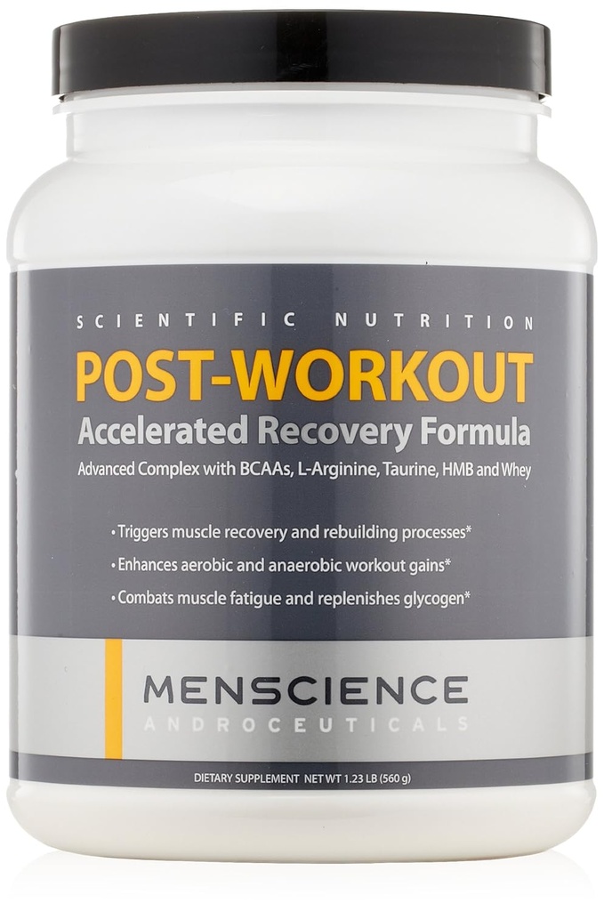MenScience Post-Workout Versnelde Muscle Recover Formula, 1,23 lb.