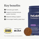 PetLab Co. - Gut & Ear Health Bundle: Probiotica voor honden, ondersteuning Gut Health & Seasonal Allergies, & Oorreiniger voor honden, ondersteuning van Gist & Gezond Oorkanaal - Makkelijk te gebruiken Formules