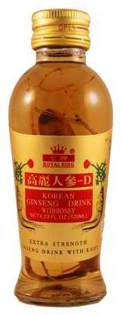 Royal King Ginseng Honey Drink met Root 10ct
