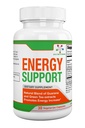 Spectra Vitamines Natural Energy Support 30 Capsules - Guarana Capsules - Vitamine B12 - Guarana et Extraits de Thé Vert - Suppléments d'énergie Citrulline avec Booster d'énergie naturelle