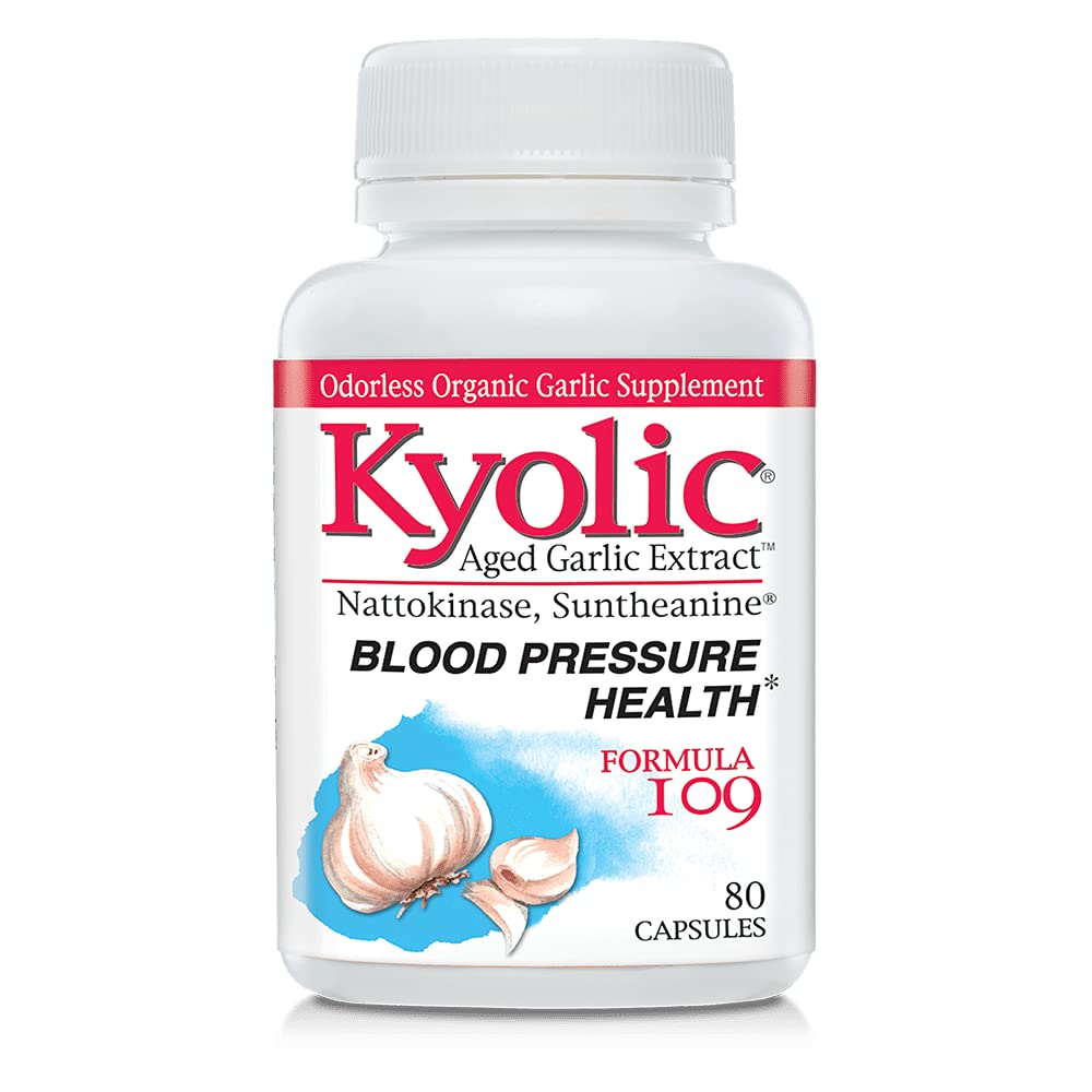 Kyolic Aged Knoflook Extract Formule 109, 160 caps by Kyolic (Pack of 2)