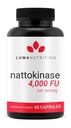 Luma Nutrition Supplément Nattokinase - Japonais Natto 4000 FU par portion, Premium Heart Health Support - Vegan & Gluten Free - 60 Capsules - Fabriqué aux États-Unis