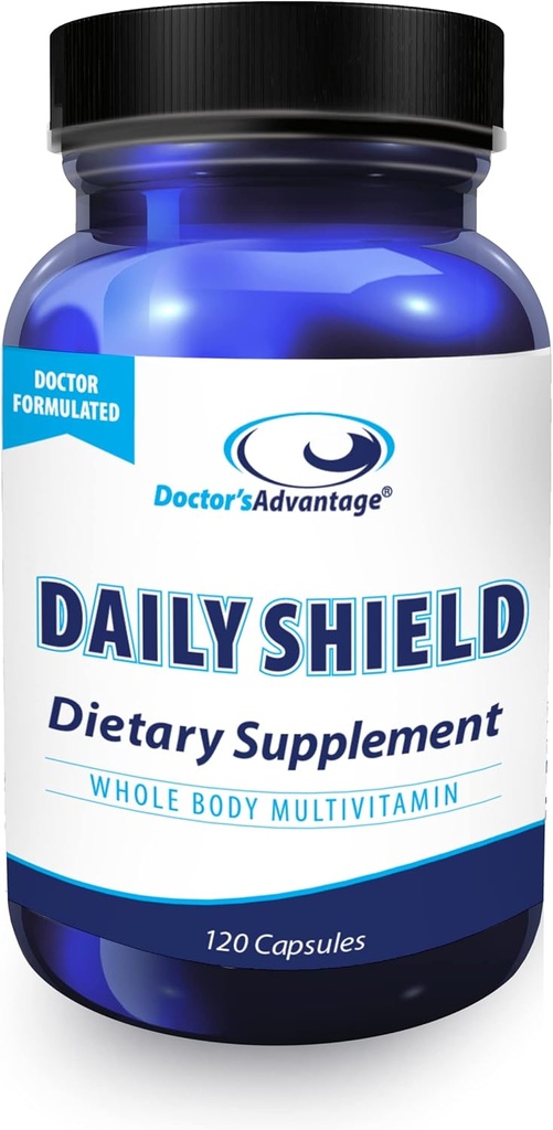 Voordeel van de arts Dagelijkse Schild Multivitamine met Green Tea Extract & Bilberry 