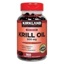 Kirkland Handtekening Krill Oil 500 Milligram 160 Softgels