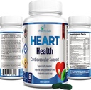 Supplément santé cardiovasculaire - Soutient la santé cardiovasculaire - 60 capsules
