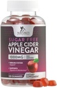 Apple Cider Vinegar Gummies for Weight Loss 1000mg - Vegan Apple Vinegar Gummy for Detox & Cleanse, ACV Supplement Pillen, Vitamine B12, Sugar Free ACV Gummy, Non-GMO, Nature's Nutrition - 120 Gummies