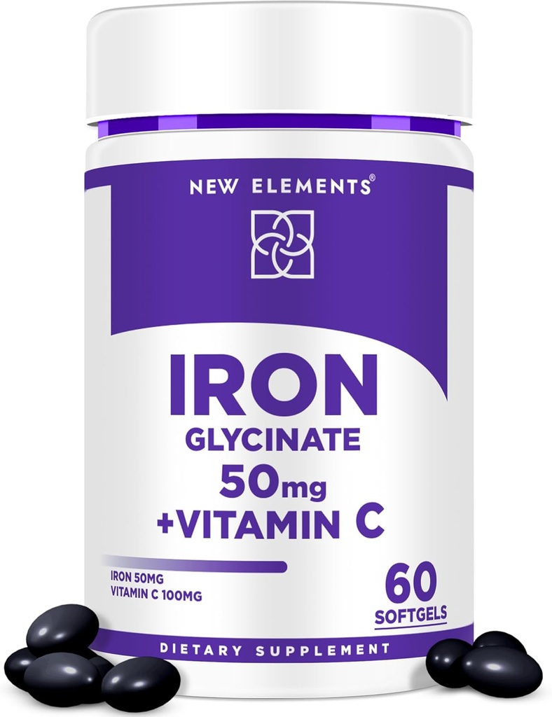 IJzer Glycineer 50 mg met vitamine C 