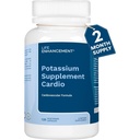 Life Enhancement Cardio Kalium Supplement Ondersteunt spier, zenuw en cardiovasculaire gezondheid 750 mg Kalium Bicarbonaat Promoot zonder toevoegingen en is gemaakt in de VS (120 capsules 