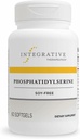 Integrative Therapeutics Fosfatidylserine - Hersenfunctie Ondersteuning Supplement* - Ondersteunt gezonde stress Response* - Glutenvrije, sojavrije en zuivelvrije - 60 Softgels (60 porties)