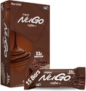 Barre de protéines NuGo, café, 11g de protéines, sans gluten, 15 Nombre