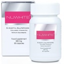 Nu White S-Acetyl Glutathion Nieuw Verbeterde Formule Huid bleken 30 Capsules
