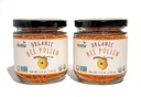 Pollen biologique d'abeilles Greenbow - 100% certifié USDA biologique, non-OGM, pur et naturel de l'abeille Pollen - Superaliment emballé avec des protéines, vitamines et minéraux - certifié Casher, sans gluten -155g x 2 pots