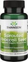 Swanson Made with Organic Sprouted Broccoli Seed 400 Milligrammen 60 Veg Capsules