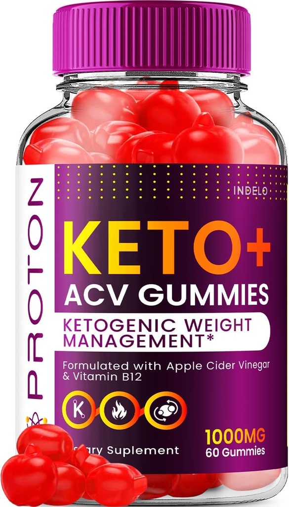 Proton Keto ACV Gummies Advanced, Proton Keto + ACV Gummies 1000mg, Proteïne Keto + ACV Apple Cider Vinegar Gummy Proton Gummies Reviews, Proton Keto + ACV Vitamine B12 (60 Gummies)