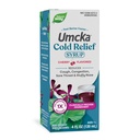 Nature's Way Cold Relief Sirop, Umcka, raccourcit la durée et réduit la gravité, multisymptômes Cold Relief, homéopathique, Phenylephrine Free, non somnolent, cerise aromatisée, 4 Fl Oz (paquetage mai Vary)