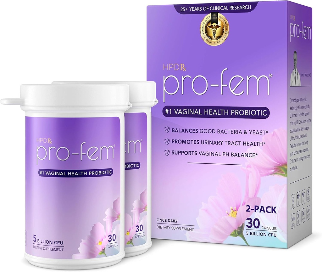 HPD Rx Pro-Fem #1 Vaginale gezondheid Probiotica Vaginale Probiotica 