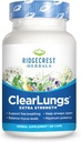 RidgeCrest Clearlungs Extra Strength Herbal Decongestant , 60 Vegetarian Capsules