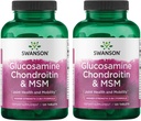 Swanson Glucosamine Chondroitin & Msm 500/400/200 Milligrammen 120 Tabs (2 Pack)