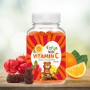 Kinderen Vitamine C - Immuun systeem Booster Gummies met Bear Shaped - Immuun systeem ondersteuning Vitaminen Supplement voor volwassenen en kinderen - Vitamine C & Acerola Extract, 60 Tel (Pack of 1)