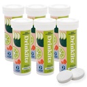 Drinklits Lemon Lime Electrolyte Fizzy Hydration Tablets (6) Tube Bundle 