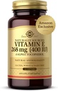 Solgar Vitamine E 268 mg (400 IE), 360 Alpha Softgels - Natuurlijke antioxidant, huid- en immuunsysteemondersteuning - Natuurlijk-gedronken vitamine E - Glutenvrij, zuivelvrij - 360 porties