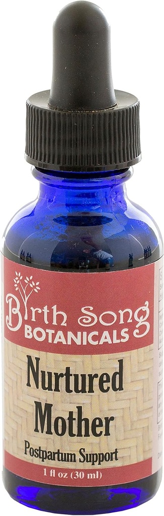 Geboorte Song Botanicals Verzorgde Moeder Postpartum Na de geboorte Tinctuur, Kruiden, 1oz Fles
