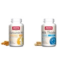Formules de jus Curcumine 95 500mg - Jusqu'à 120 portions (capsules de légumes) et chardon de lait 150 mg avec 30:1 extrait normalisé de silymarin