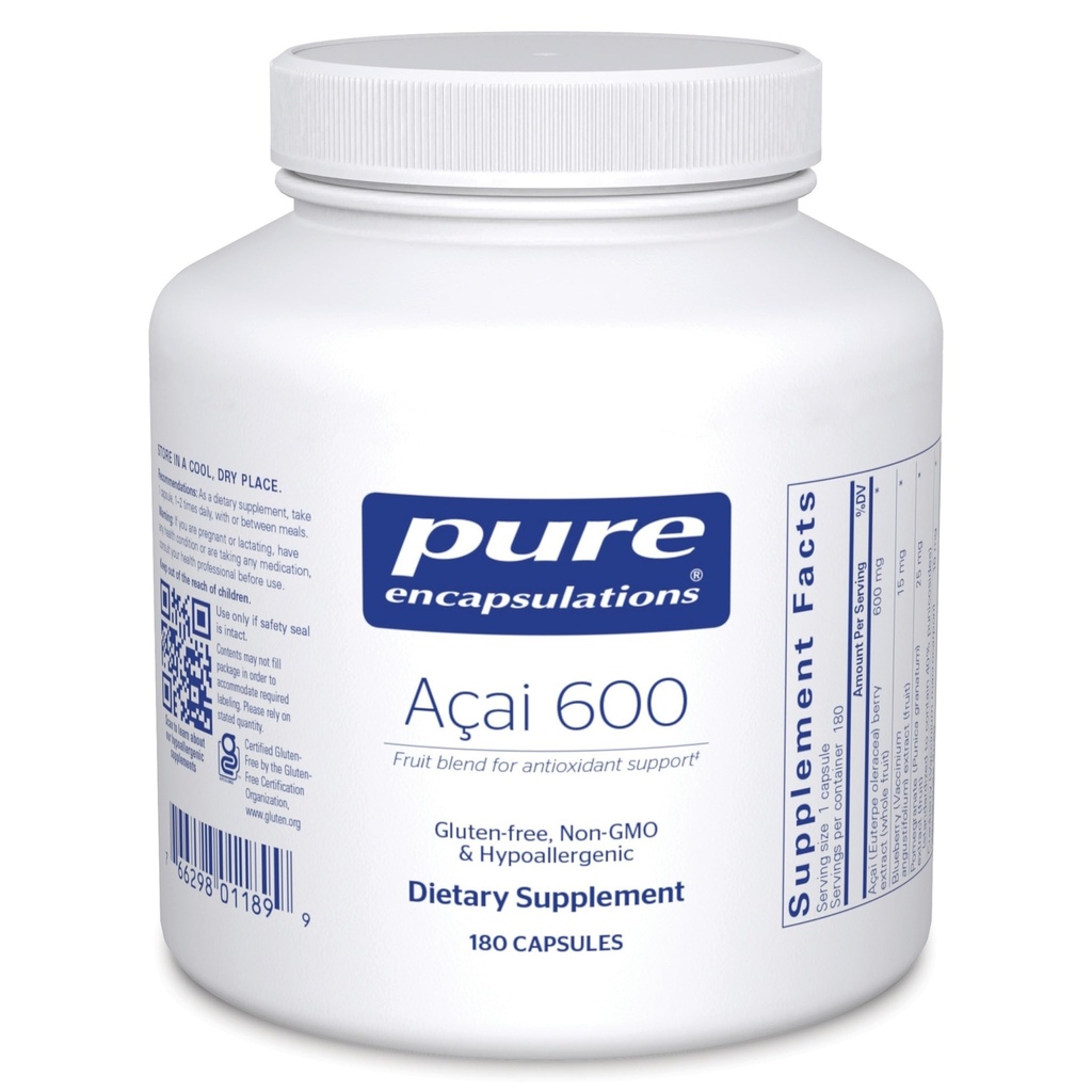 Pure Encapsulations Acai 600 