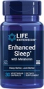 Life Extension Enhanced Sleep with Melatonine - Melatonine Sleep Supplement for Restful Sleep and Healthy Skin & More 