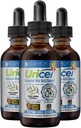 Uricel - Advanced Uric Acid Support & Cleanse Supplement - Liquid Delivery for Better Absorptie - Tart Cherry, Chanca Piedra, Selderijzaad, Kurkuma en meer!
