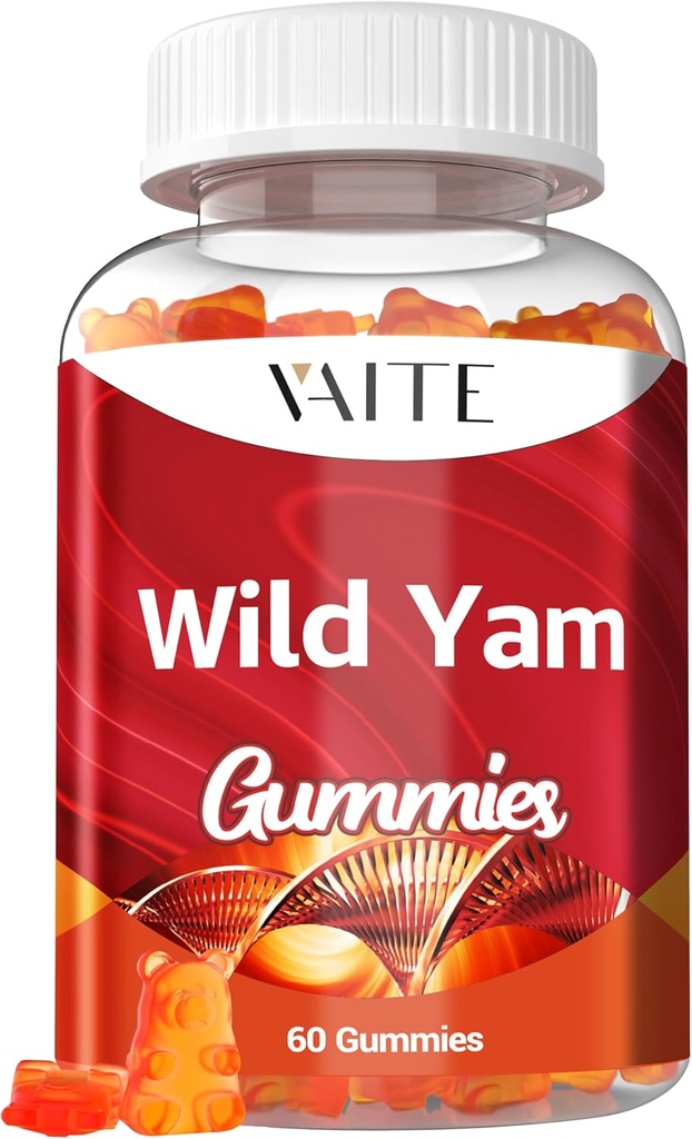 Wild Yam Root Gummies 1000mg Dioscorea Villosa Herbal Supplement voor vrouwen 