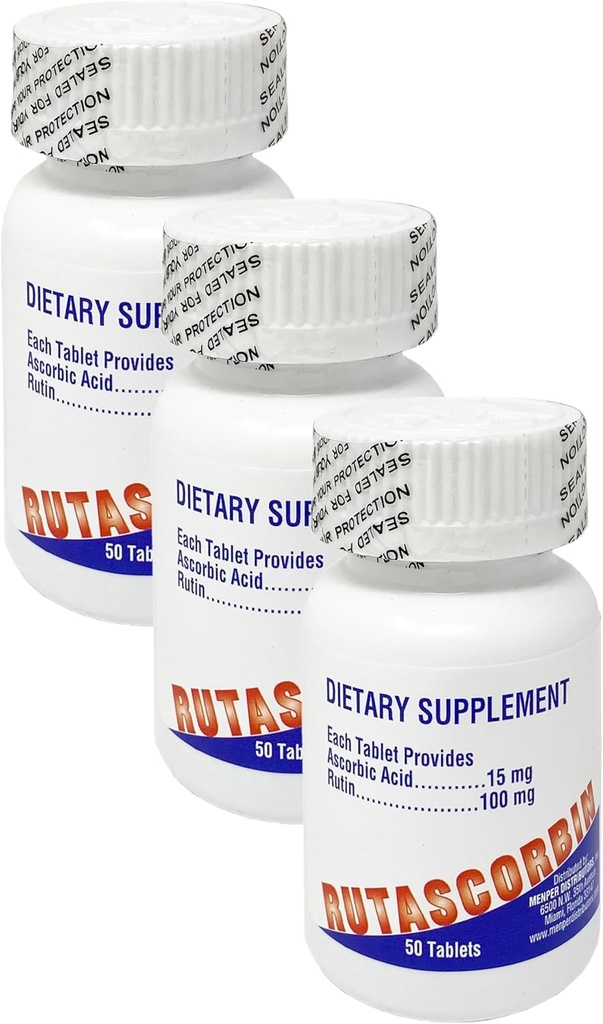 Mepper Vitality Boost, Immuun Support, Cardio Health 50 Tablets (pakket van 3)