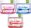 My Adventure to Fit Refreshing Hydration Electrolytes Powder with Zero Sugar, Bundle, Blue Raspberry & Watermeloen Candy & Aardbei Limonade Smaken